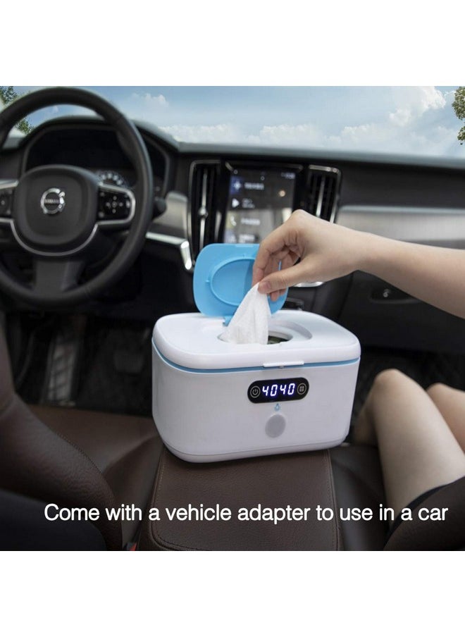 Wipe Wamer For Vehicle And Home Use, Baby Wet Wipes Dispenser And Diaper Wipe Warmer With Night Light,Temperature Display,No Need Water And Sponge, ¨H And ¡Æ Convertible - pzsku/ZBAAC159947EF412F3C2EZ/45/_/1735214338/bdf0e68a-8d28-4d03-b572-d3cbb4b03b8e