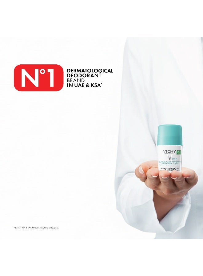 48 Hours Vichy Anti Perspirant Deodorant Intensive Treatment White/Blue 50ml