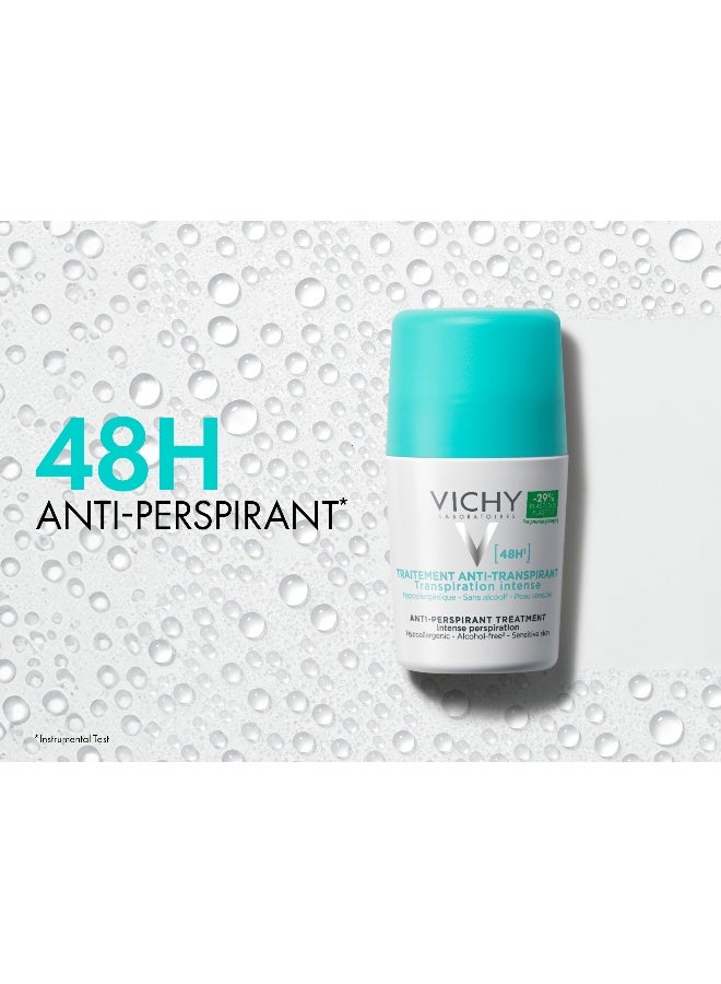 VICHY 48 Hours Anti Perspirant Deodorant Intensive Treatment White/Blue 50ml - Image 3