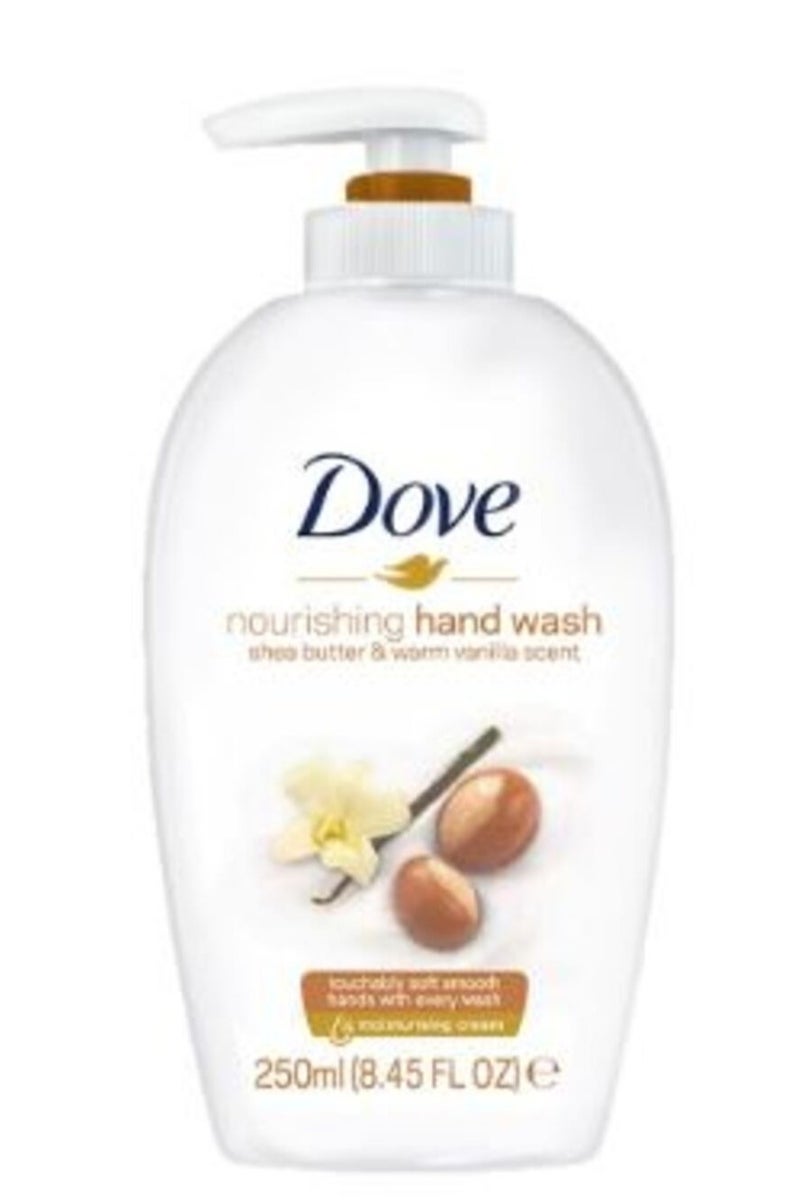 Dove Deeply Nourishing Shea Butter & Vanilla Hand Wash For Soft & Smooth Hands - 250ml - Image 5