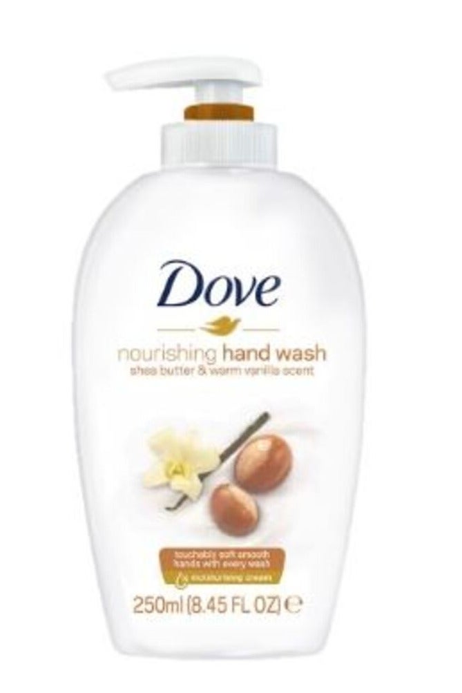 Dove Deeply Nourishing Shea Butter & Vanilla Hand Wash For Soft & Smooth Hands - 250ml - Image 3