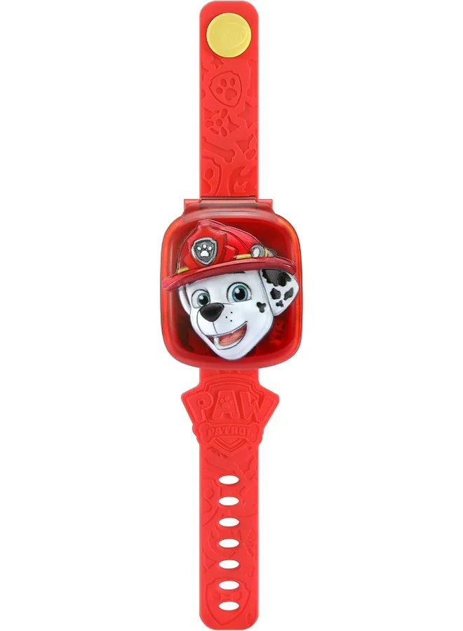 vtech Paw Patrol: Learning Watch Marshall | Interactive & Educational Learning Clock Toy | Suitable For Boys & Girls 3, 4, 5, 6 Years | Red