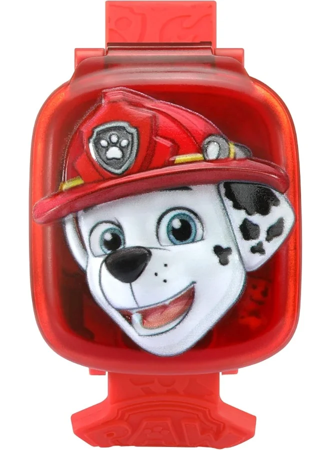 vtech Paw Patrol: Learning Watch Marshall | Interactive & Educational Learning Clock Toy | Suitable For Boys & Girls 3, 4, 5, 6 Years | Red