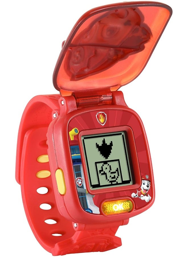 vtech Paw Patrol: Learning Watch Marshall | Interactive & Educational Learning Clock Toy | Suitable For Boys & Girls 3, 4, 5, 6 Years | Red  - Image 3