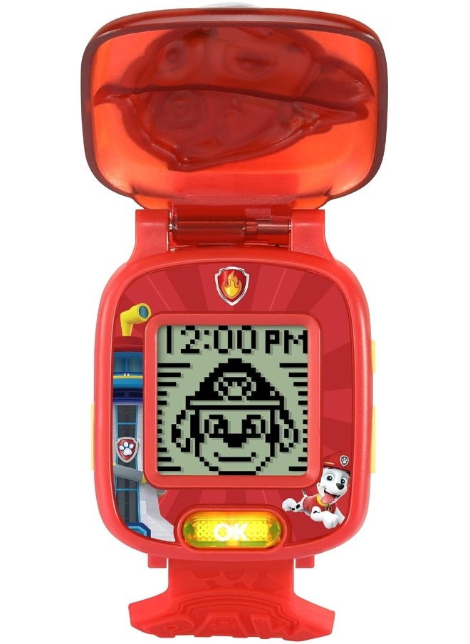vtech Paw Patrol: Learning Watch Marshall | Interactive & Educational Learning Clock Toy | Suitable For Boys & Girls 3, 4, 5, 6 Years | Red  - Image 2