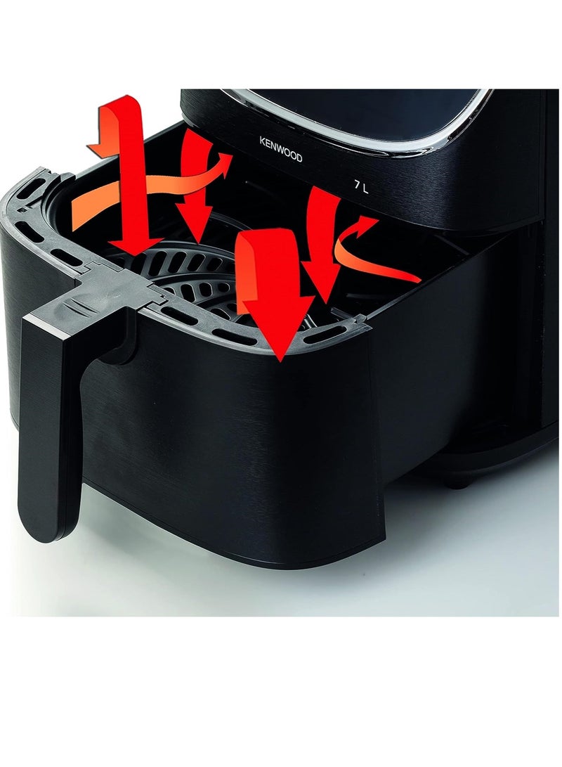 KENWOOD Healthy Fryer   - 7 L 1800 W HFP80.000BK Black - Image 5