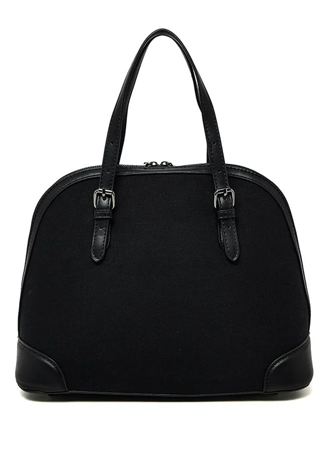 Anne Klein Solid Satchel Bag