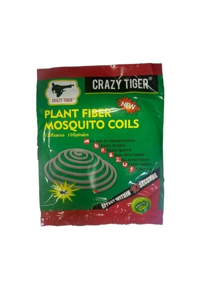 Generic High Quality Plant Fiber Mosquito Coils Repellent Coil (10 coil)  - Image 2