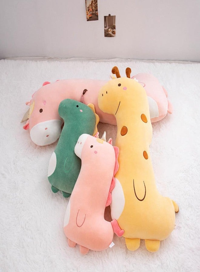 TechMax Solution Super Soft Unicorn Plush Toy Long Body Pillow Cute Stuffed Animal Companion for Children - Image 4
