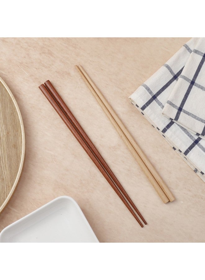 Household Phoebe Solid Wood Winding Chopsticks Hotel Restaurant Chinese Chopsticks Lotus Portable Chopsticks Wooden Tableware Wholesale-Color:No. 1 Nanmu 23.5cm - Image 5