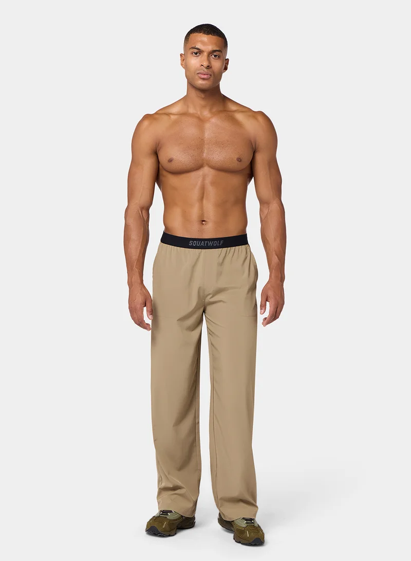 SQUATWOLF Woven Stretch Joggers