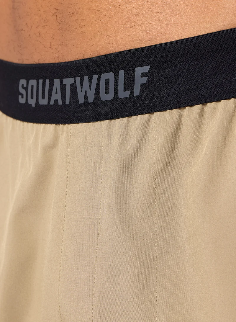 SQUATWOLF Woven Stretch Joggers