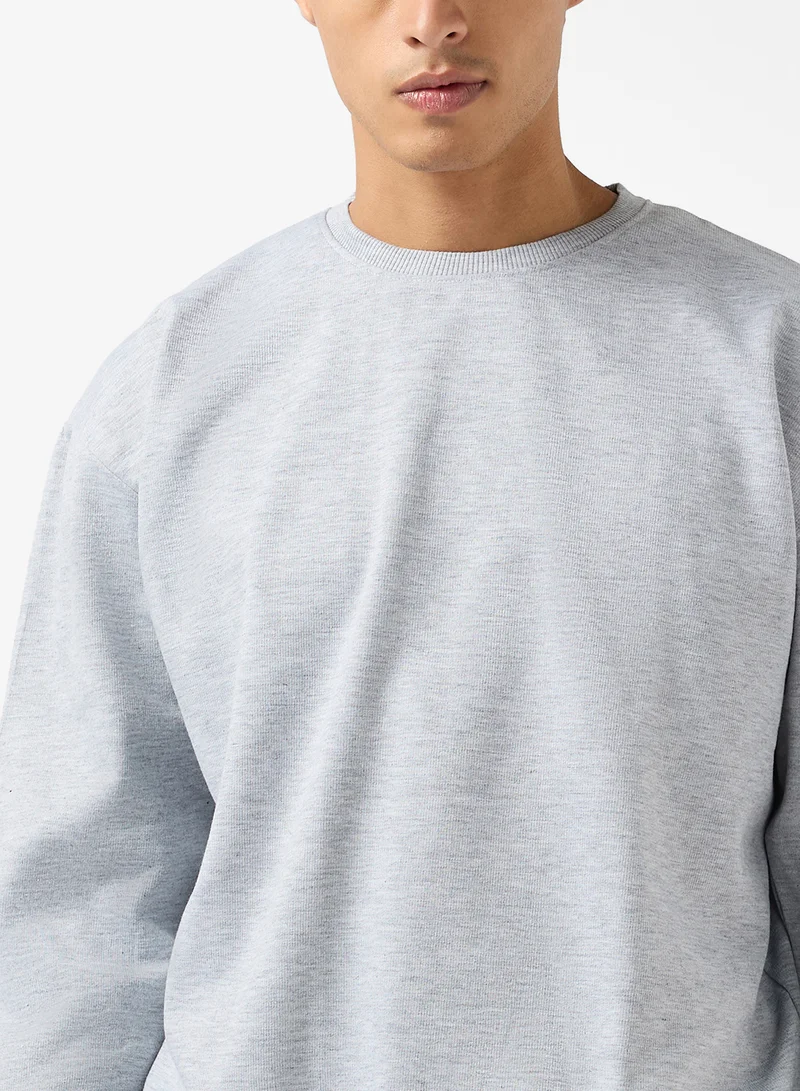 سفنتي فايف Oversized Graphic Sweatshirt