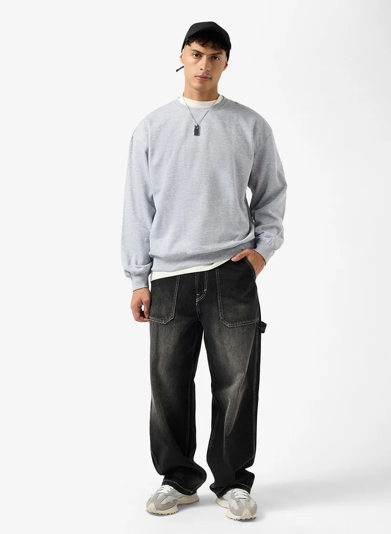 سفنتي فايف بلوزة كبيرة مطبوعة