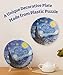 PieceRelax 3D Puzzle Plate 124 Pieces Van Gogh The Starry Night Jigsaw Puzzle for Adults Decorative Plate with Durable Plastic Pieces Ideal Gift for Home or Office Dcor PL1002 - Image 4