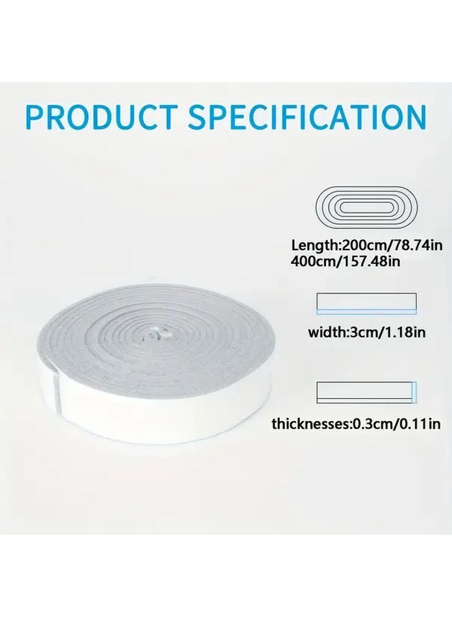 1 Roll 3mm Thick Window De Icing Absorbent Anti Ice Coating Tape 118Inch x 15748Inch - Image 4