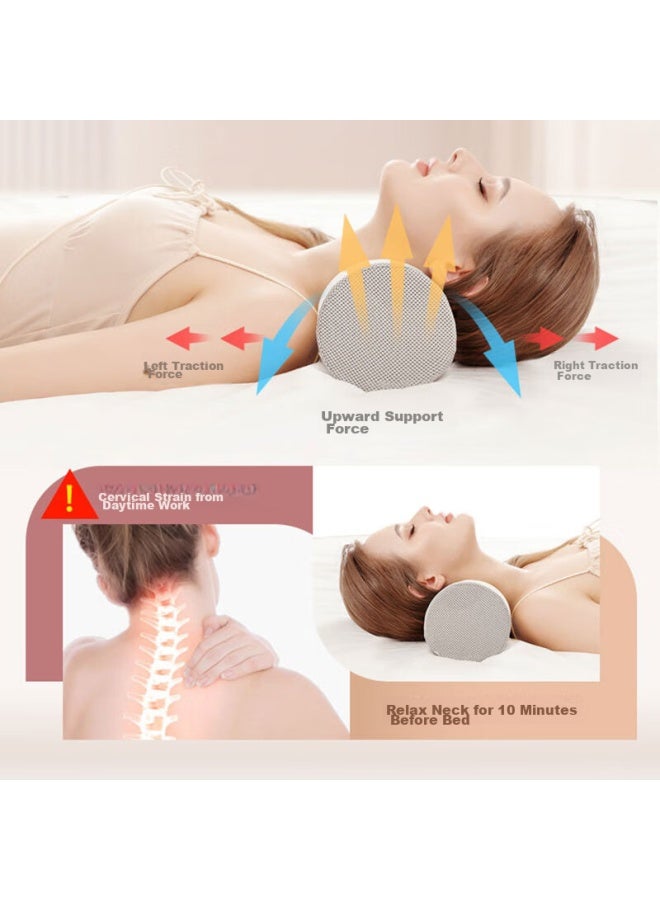 Aeromax Round Pillow, Cervical Pillow, Memory Foam, Round Cylindrical Pillow - Image 1