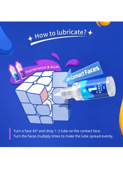 GANCUBE GAN Lube No.2  for Speed Cubes Water Soluble Lubricant for Acceleration and Speed  - Image 3