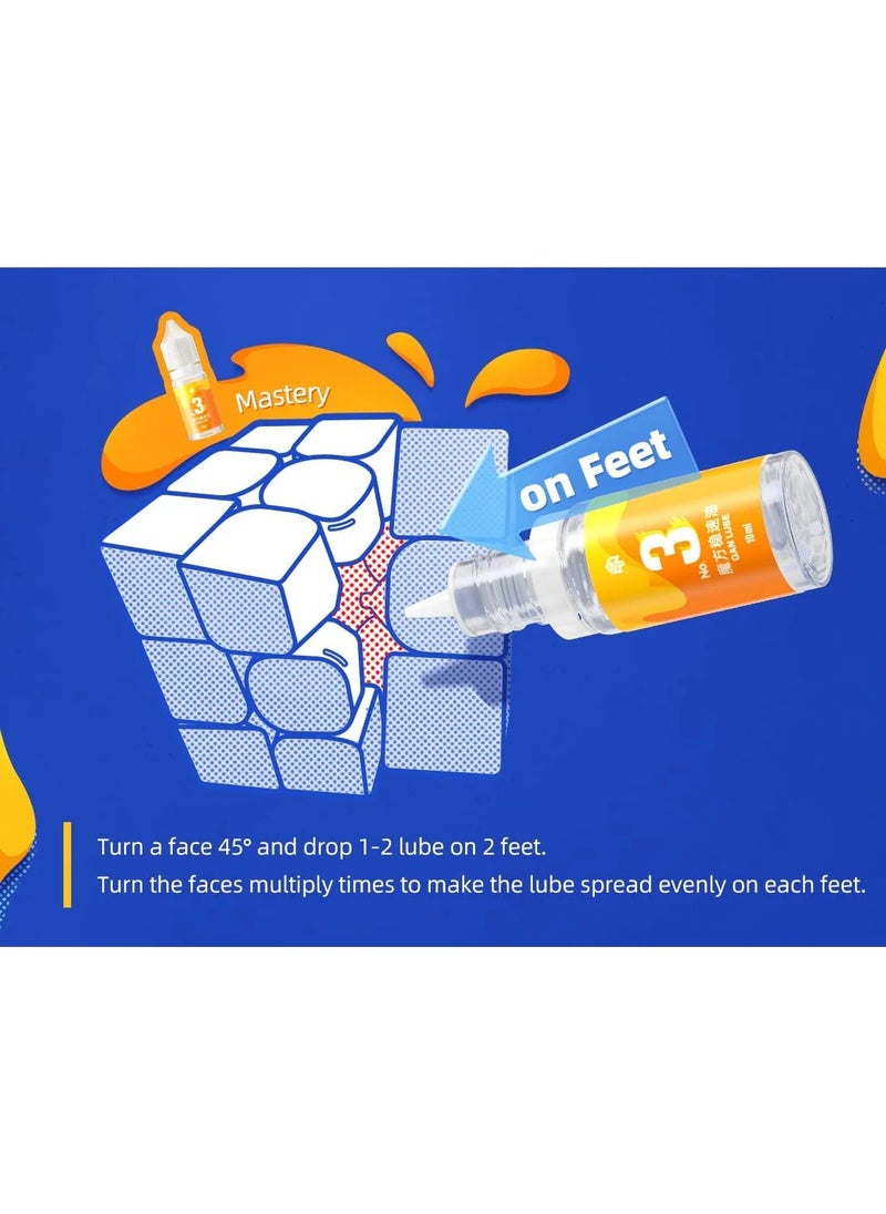 GANCUBE - GAN Lube No.2  for Speed Cubes Water Soluble Lubricant for Acceleration and Speed - Image 1