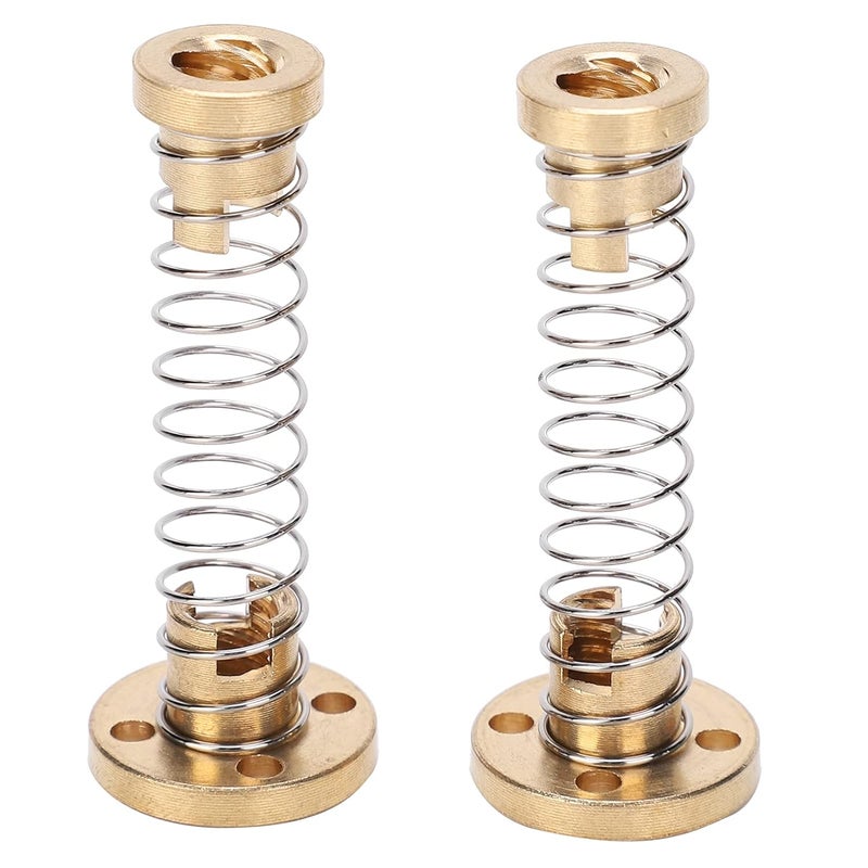 Tyenaza Gap Eliminate Nut T8 Anti Clearance Spring Brass Lead Thread Nut 3D Printer Accessories - Image 1