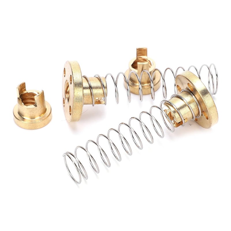 Tyenaza Gap Eliminate Nut T8 Anti Clearance Spring Brass Lead Thread Nut 3D Printer Accessories - Image 5