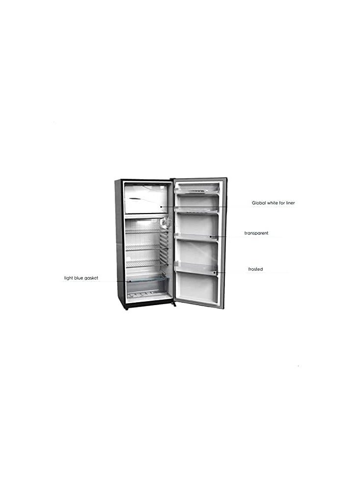 Zanussi Freestanding Refrigerator, Defrost, 320 Liters, black - 922061017 - Image 2
