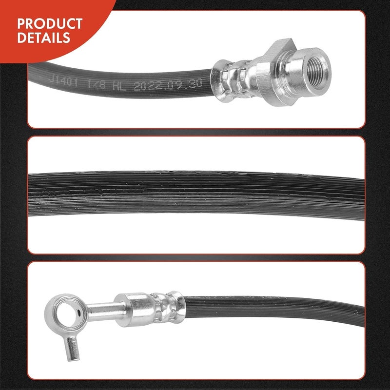 A-Premium Brake Hydraulic Hose for Hyundai Genesis 2009-2014 - Image 5