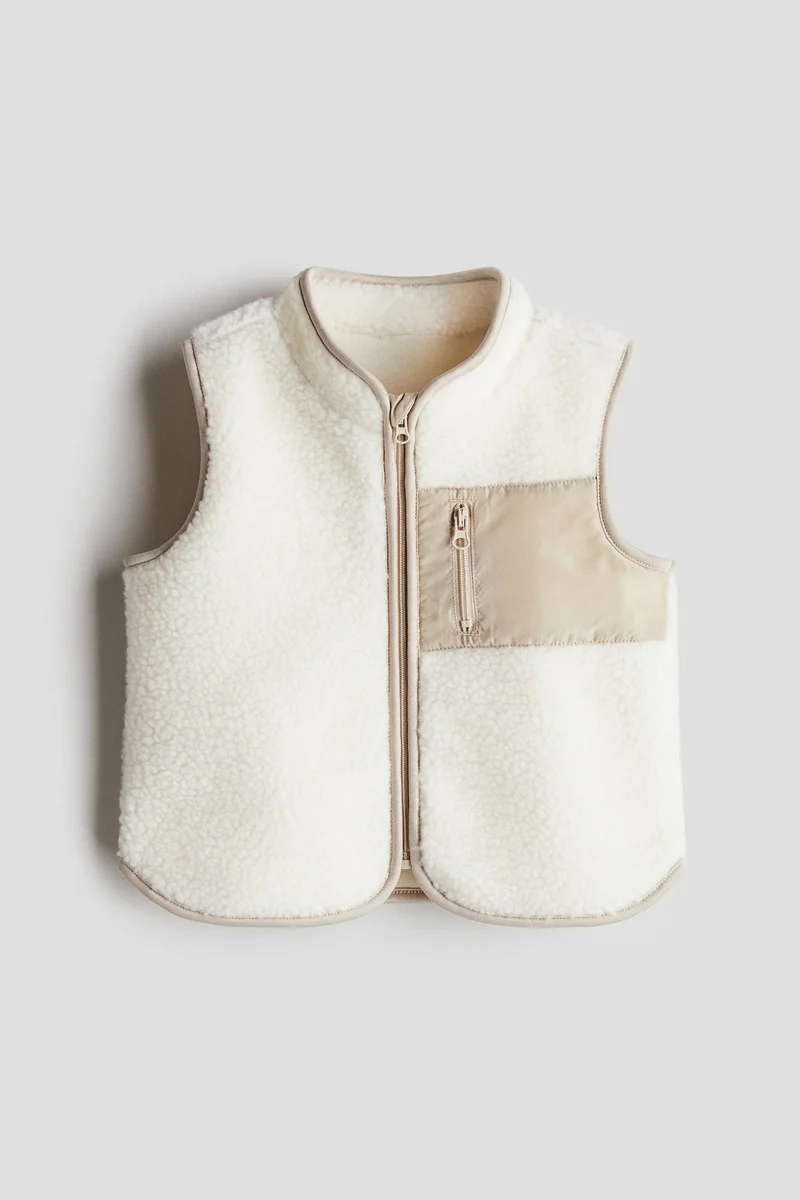 H&M Teddy gilet