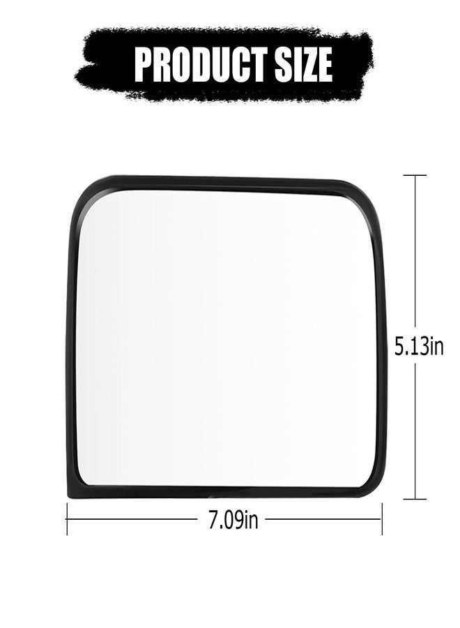 HZEL 2PCS Tractor Mirrors, Strong Magnetic Car Side Mirrors, Automotive Rearview Exterior Mirrors Accessories for Tractors Lift Trucks Small Dozers Golf Cart, Compatible with B BX - Image 2