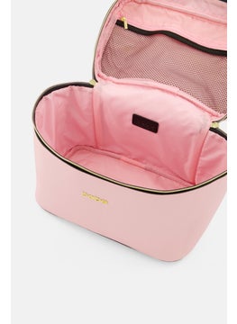 bebe Women Brand Logo Vanity Bag, Pink  - Image 3