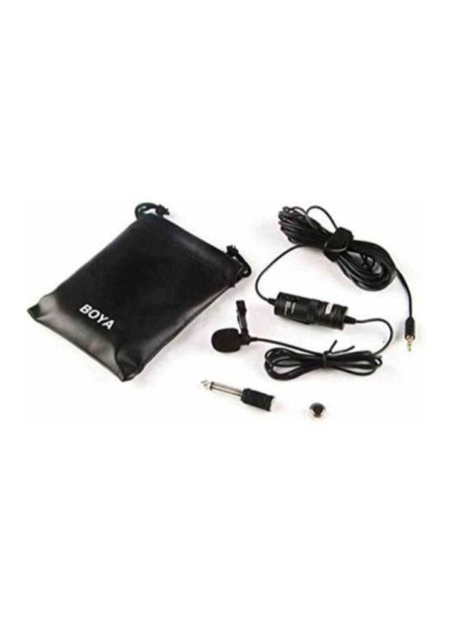 بويا ميكروفون كاميرا مكثف متعدد الاتجاهات BYM1 أسود - Image 2