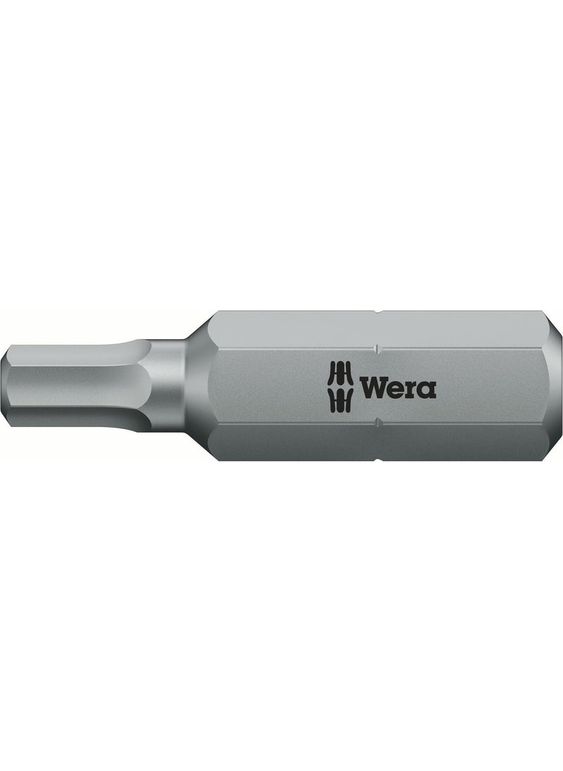 Wera 840/2 Z Hex-Plus Allen 4,0x100mm Bits 05057570001  - Image 1