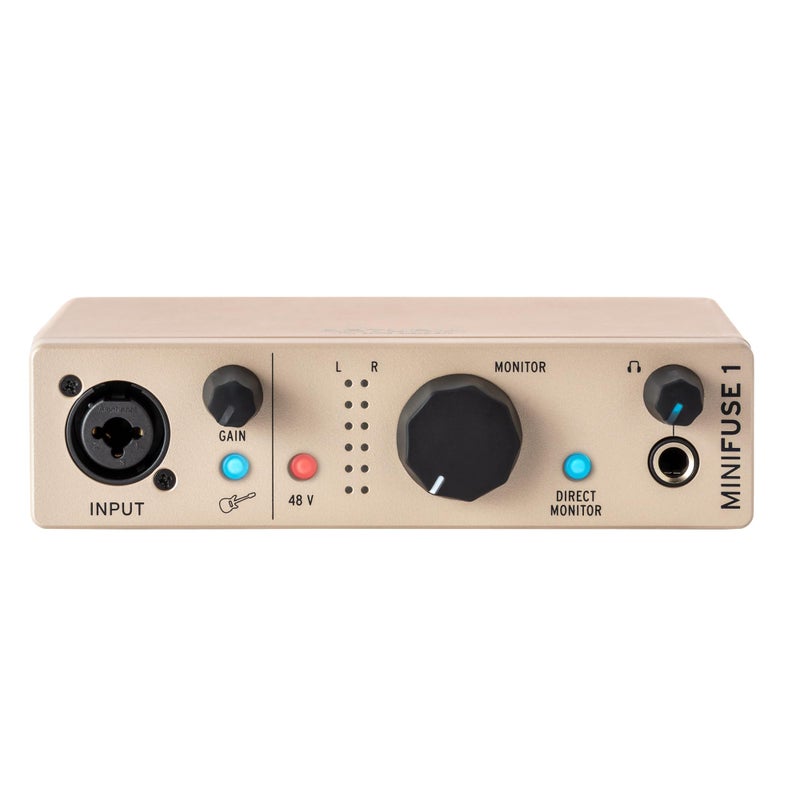 واجهة صوتية Arturia MiniFuse USBC بلون الشمبانيا MiniFuse 1