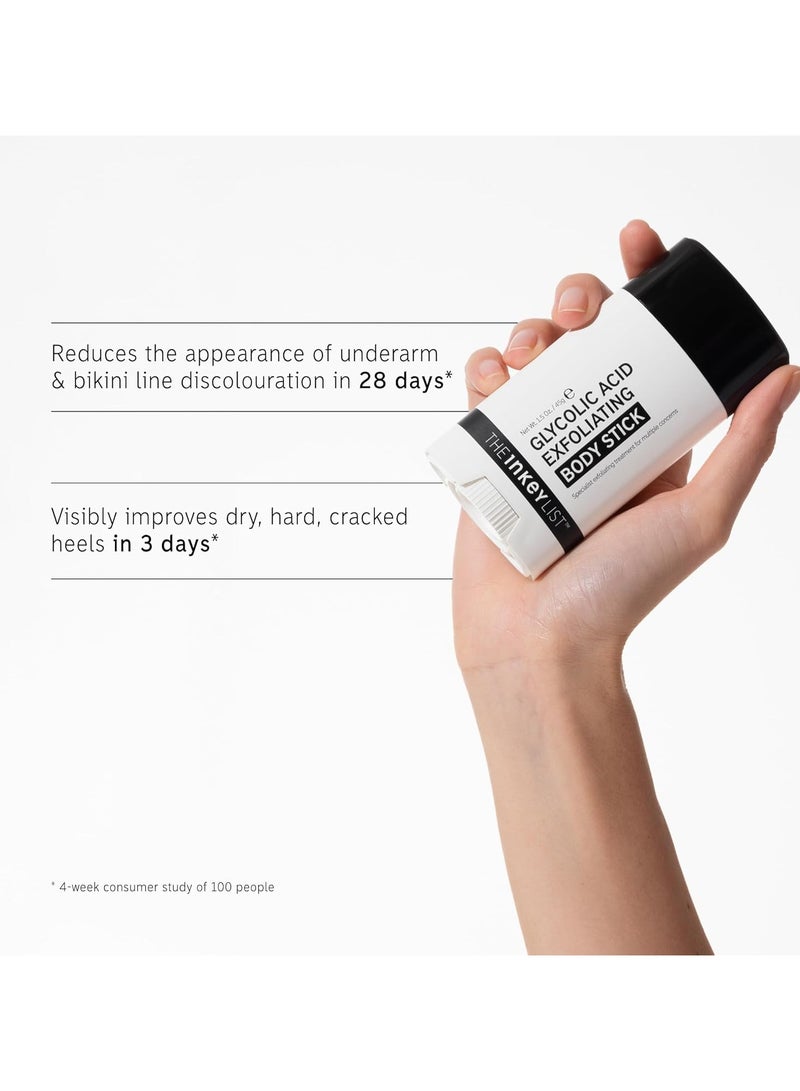 The INKEY List Glycolic Acid Exfoliating Body Stick 45g, Multiple Concerns, One Targeted Solution, Delivers Deep, Effective Exfoliation, Fragrance Free, Suitable For All Skin Types - Image 5