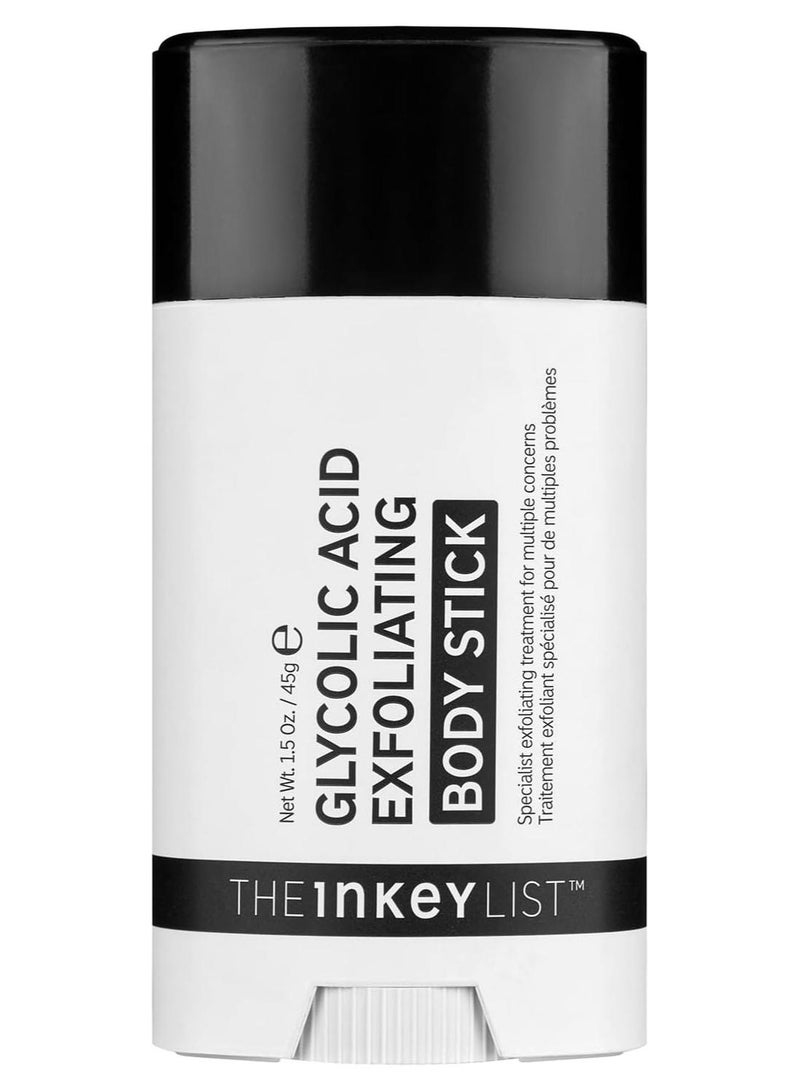 The INKEY List Glycolic Acid Exfoliating Body Stick 45g, Multiple Concerns, One Targeted Solution, Delivers Deep, Effective Exfoliation, Fragrance Free, Suitable For All Skin Types - Image 1