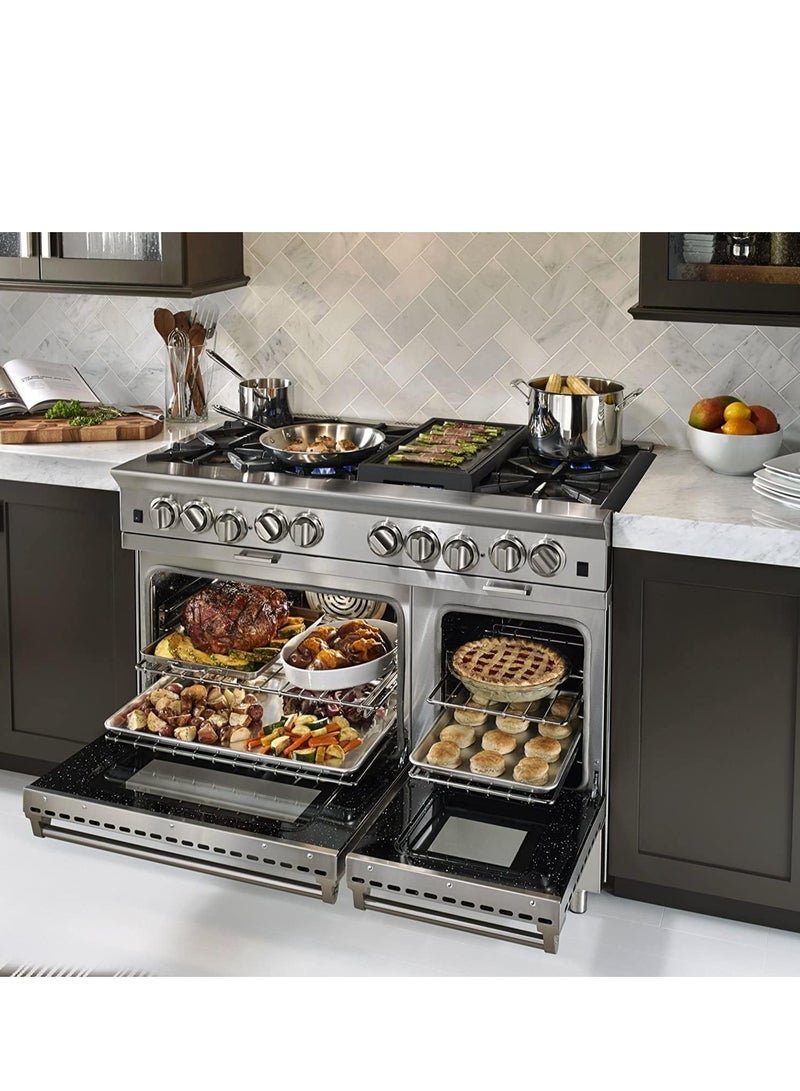 MIXDE 2 Pack Kitchen Silicone Stove Cover Counter Gap Cover, Oven Gap Filler Countertop Strips Gap Guard, Easy to Clean Seals Spills Between Counter, Stovetop, Oven, Washer & Dryer-21 Inches - Image 5