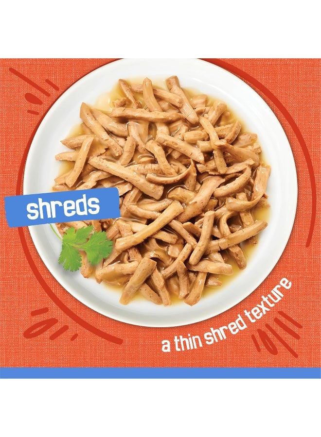 Friskies Purina Friskies Shreds Wet Cat Food Can 5.5 oz. (24 Cans) - Image 4