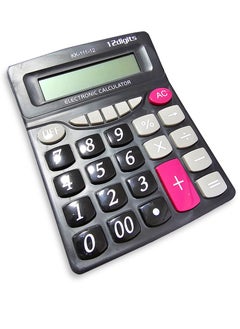 Generic Electronic calculator, for solving easy and complex mathematical operations, display screen, local number key, 12-digit power, very large screen for offices, accountants, and personal use at home or school.  - Image 2
