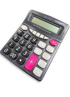 Generic Electronic calculator, for solving easy and complex mathematical operations, display screen, local number key, 12-digit power, very large screen for offices, accountants, and personal use at home or school.  - Image 3