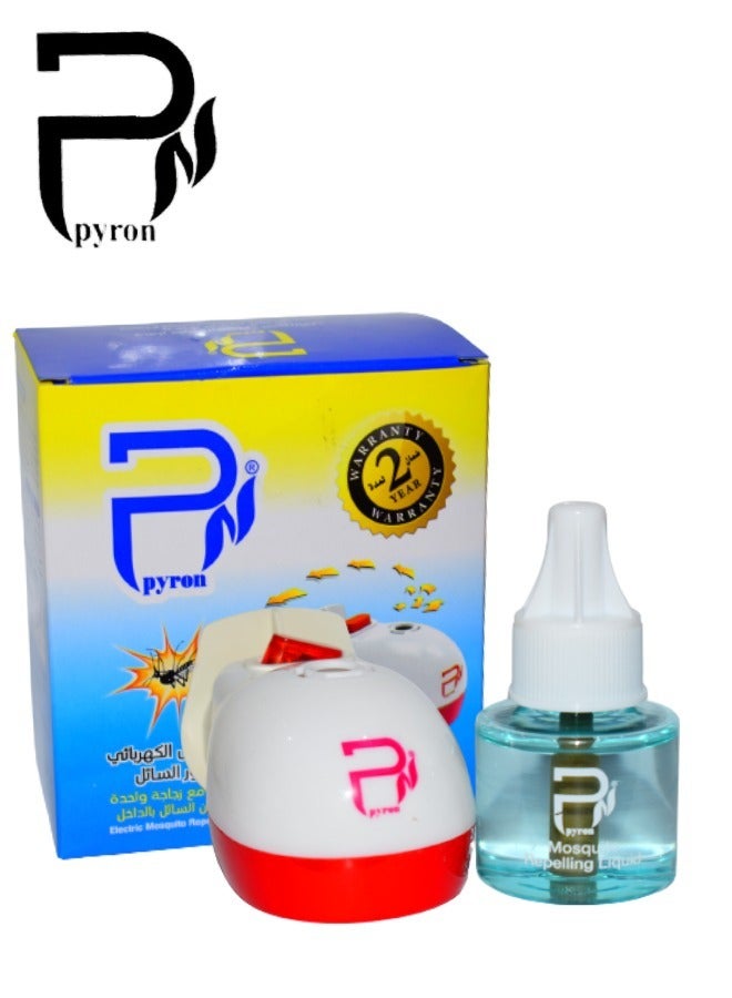 بيرون جهاز طرد البعوض الكهربائي و عطر الزهور السائل 45مل - Image 1