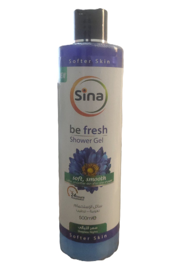Sina Deep Moisturizing Shower Gel Sahar Al-layali 500ml