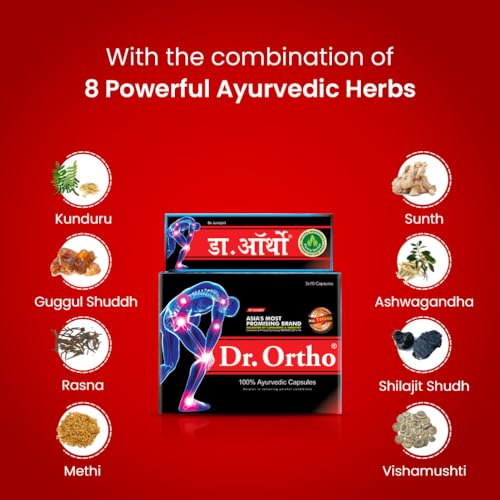 Dr. Ortho Dr.Ortho Combo Pack (1 Oil, 1 Capsule, 1 Spray & 1 Ointment) For Joint Pain, Neck Pain, Knee Pain, Muscle Pain - Image 4