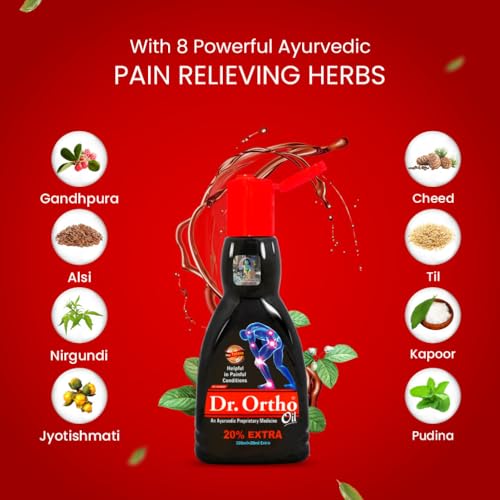 Dr. Ortho Dr.Ortho Combo Pack (1 Oil, 1 Capsule, 1 Spray & 1 Ointment) For Joint Pain, Neck Pain, Knee Pain, Muscle Pain - Image 5