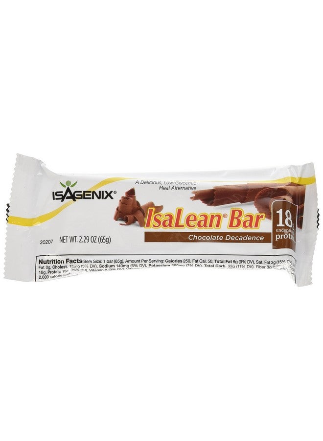 أيساجينيكس ألواح شوكولاتة ISAGENIX Decadence، 10 قطع، 2.29 أونصة (65 جرامًا) لكل لوح - Image 1