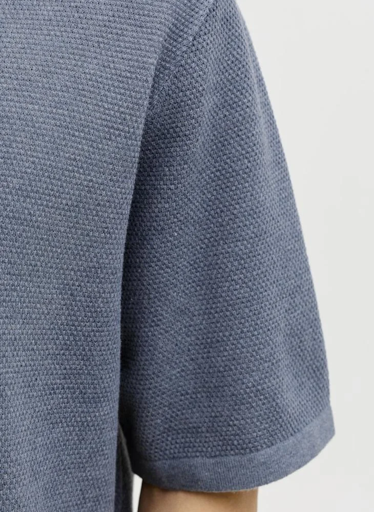 JACK & JONES  Short sleeve Knitted polo for Men | Best Price UAE
