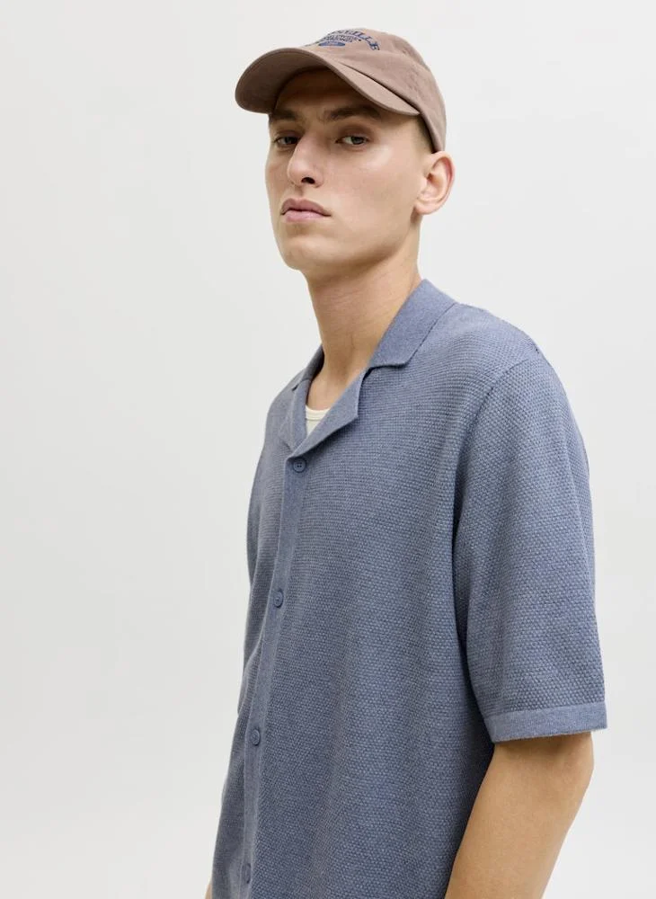 JACK & JONES  Short sleeve Knitted polo for Men | Best Price UAE