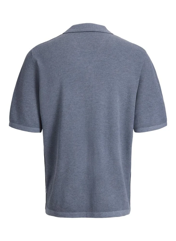 JACK & JONES  Short sleeve Knitted polo for Men | Best Price UAE