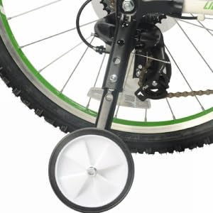 CHICIRIS Training Wheels, Bicycle Training Wheels - Compatible 100kg Load, Adjustable Training Wheels for 18 to 24 Inch (Black) - Image 3