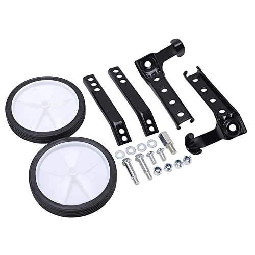 CHICIRIS Training Wheels, Bicycle Training Wheels - Compatible 100kg Load, Adjustable Training Wheels for 18 to 24 Inch (Black) - Image 5