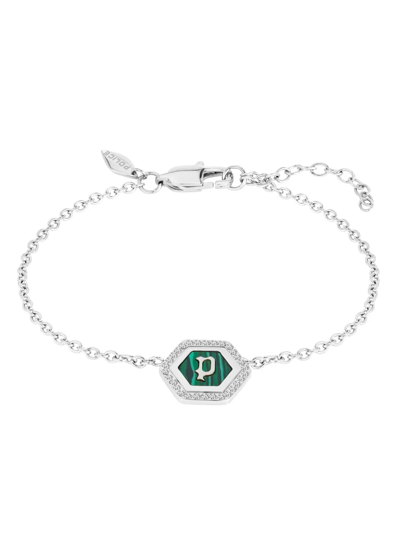 بوليس POLICE Ornate Stainless Steel Bracelet for Women - PEJLB2104011